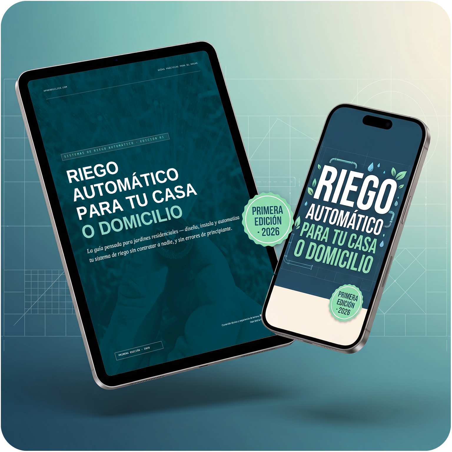 Riego Automático para tu Casa o Domicilio: Diseña, Instala y Automatiza tu Jardín Sin Contratar a Nadie